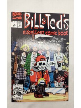 Bill & Ted’s Excellent Comic Book #9 Marvel 1992 VF
